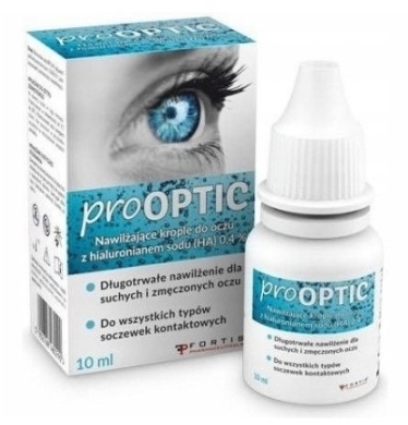ProOPTIC krople do oczu nawilżające 0,4% HA 10 ml