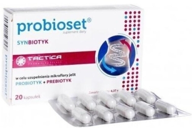 Probioset 20 kapsułek