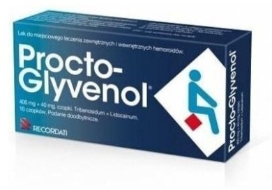 Procto-Glyvenol czopki doodbytnicze 10 sztuk