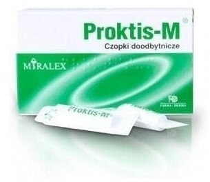 Proktis-M 10 czopków doodbytniczych