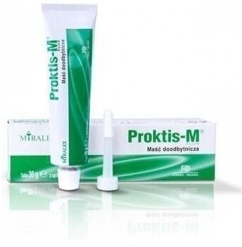 Proktis-M PLUS maść doodbytnicza 30 g