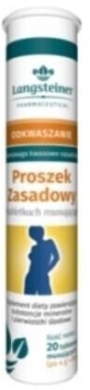 Proszek zasadowy 20 tabletki musujące