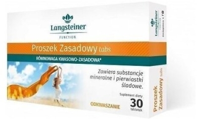 Proszek zasadowy TABS 30 tabletek