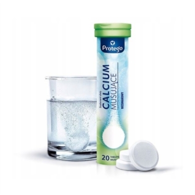 Protego Calcium Musujące 20 tabletek musujących