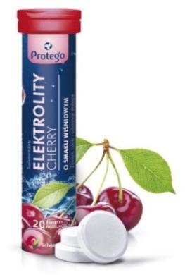 Protego Elektrolity Cherry 20 tabletek musujących
