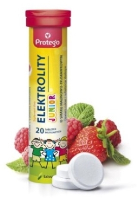Protego Elektrolity Junior 20 tabletek musujących