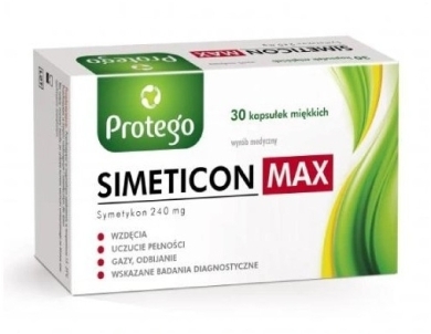 Protego Simeticon Max 30 kapsułek