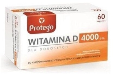Protego Witamina D 4000  60 kapsułek