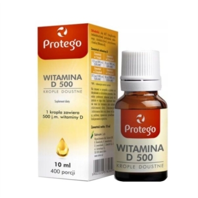 Protego Witamina D 500 krople doustne 10 ml