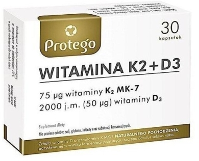 Protego Witamina K2+D3 30 kapsułek