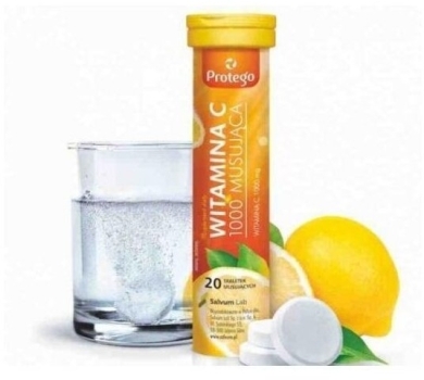 Protego witamina C 1000 20 tabletek musujących