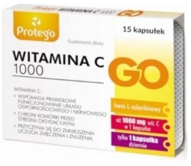 Protego witamina C 1000 GO 15 kapsułek