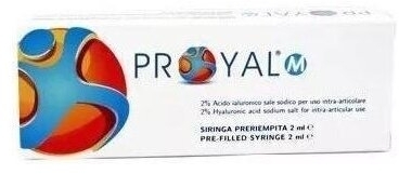 Proyal M 2ml 0,04 g/2ml 1 ampułko-strzykawka