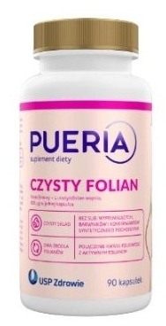 Pueria Czysty Folian 90 kapsułek