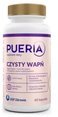 Pueria Czysty Wapń 60 kapsułek