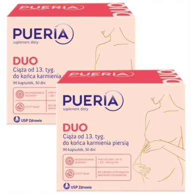 Pueria Duo 90 kapsułek Wielopak x2
