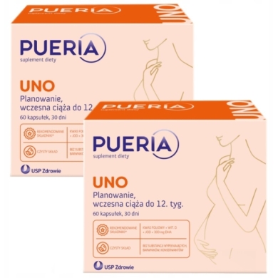 Pueria Uno 60 kapsułek Wielopak x2