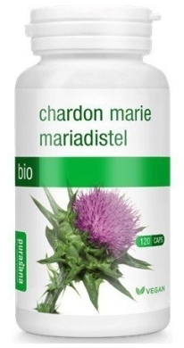 Purasana Ostropest plamisty Bio 120 kapsułek