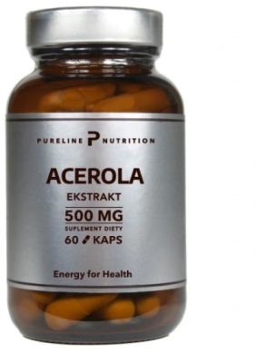 Pure Nutrition Acerola ekstrakt 500 mg 60 kapsułek