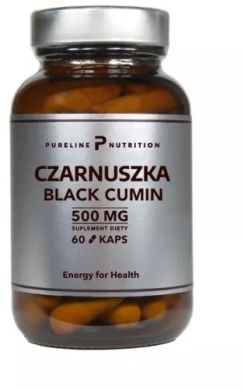 Pure Nutrition Czarnuszka 500 mg 60 kapsułek