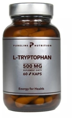 Pure Nutrition L-Tryptophan 500 mg 60 kapsułek