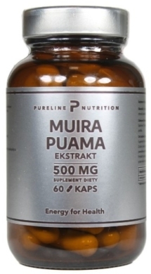 Pure Nutrition Muira Puama 500 mg 60 kapsułek