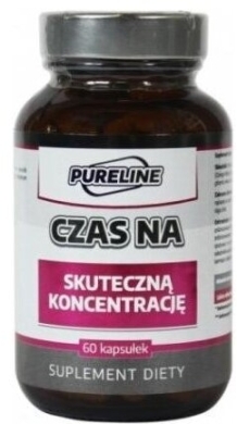 Pureline Czas Na Skuteczną Koncentrację 60 kapsułek