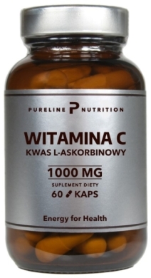 Pureline Nutrition Witamina C 1000mg 60 kapsułek