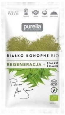 Purella Białko konopne bio sproszkowane 45g