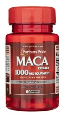Puritans Pride Maca 1000mg 60 kapsułek