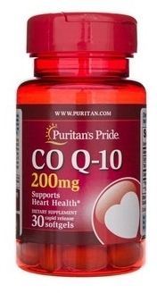 Puritans Pride Q10 200mg 60 kapsułek