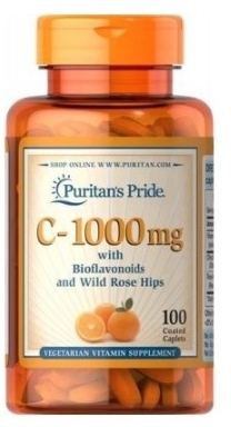 Puritans Pride Vitamin C 1000mg 100 tabletek