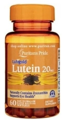 Puritians Luteina 20 mg 60 kapsułek