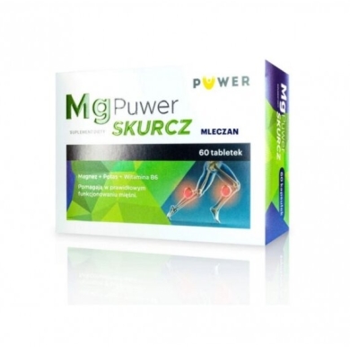 Puwer Mg SKURCZ 60 tabletek