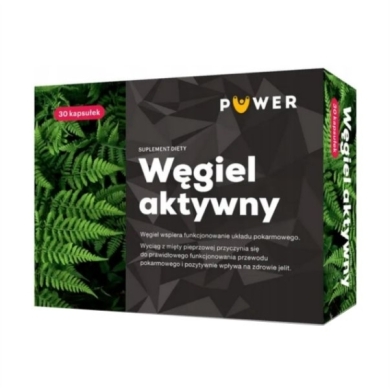 Puwer Węgiel aktywny 30 kapsułek