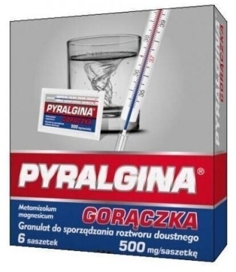Pyralgina Gorączka 6 saszetek