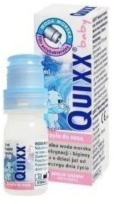 Quixx Baby krople do nosa dla dzieci 10ml