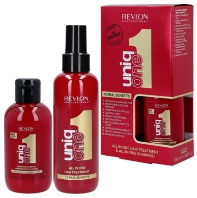 REVLON PROFESSIONAL UNIQ ONE ALL IN ONE HAIR Zestaw Szampon 150ml + Odżywka 100ml