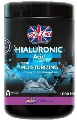 RONNEY Hialuronic Complex maska nawilżająca do włosów suchych i zniszczonych 1L