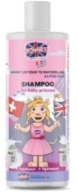 RONNEY KIDS Szampon do włosów o zapachu alpejskiego mleka 300 ml