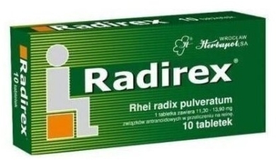 Radirex 10 tabletek