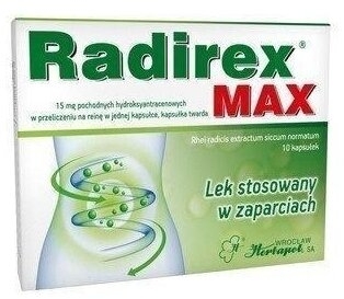 Radirex MAX 10 kapsułek