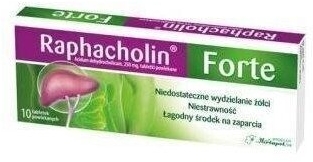 Raphacholin forte 10 tabletek