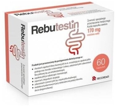 Rebutestin 170 mg 60 kapsułek