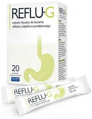 Reflu-G Leczenie Refluksu 20 saszetek