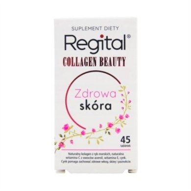 Regital Collagen Beauty Zdrowa Skóra 45 tabletek