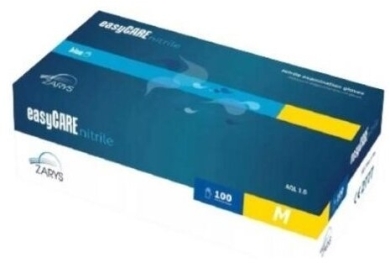 Rękawice diagnostyczne Nitrylowe M 100 sztuk