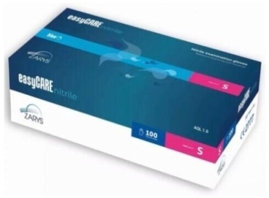 Rękawice diagnostyczne Nitrylowe S 100 sztuk