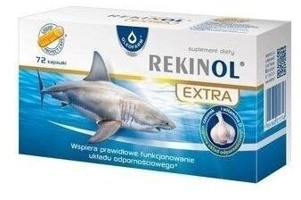 Rekinol extra 72 kapsułki Oleofarm