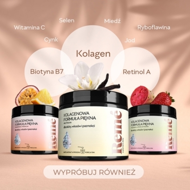 Remé kolagenowa formuła piękna o smaku neutralnym 30 porcji